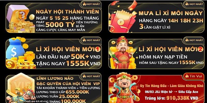 Người chơi được tham gia khuyến mãi thành viên mới nào tại Win55?