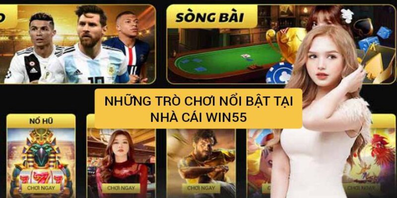 Những trò chơi thu hút nhất trong sảnh