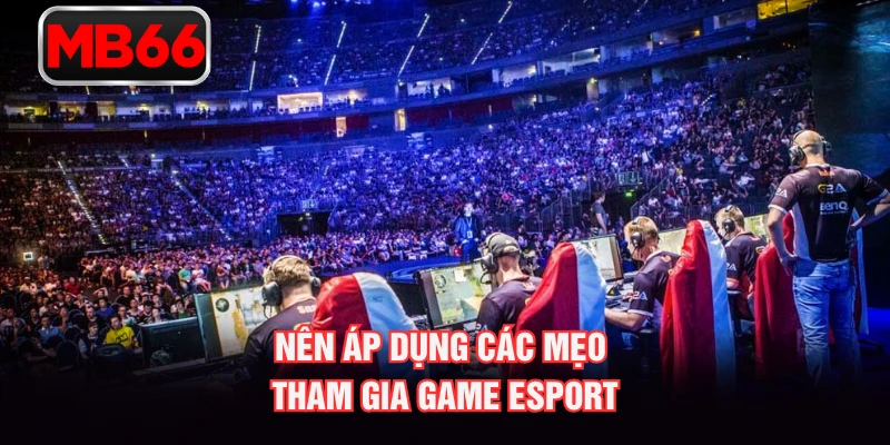 Nên áp dụng các mẹo tham gia game Esport Nên áp dụng các mẹo tham gia game Esport